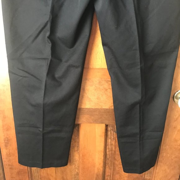 Architect Navy Blue Flat Front Chino Pants 38x29 - Picture 8 of 13